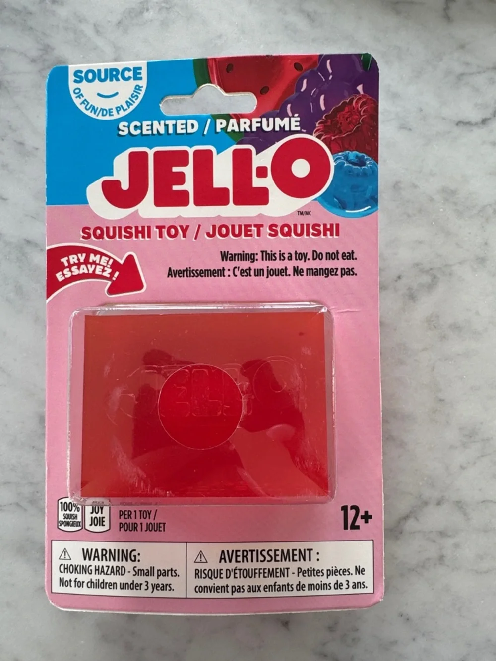 Scented Red Squishi Toy for Kids - Picture 1 of 2